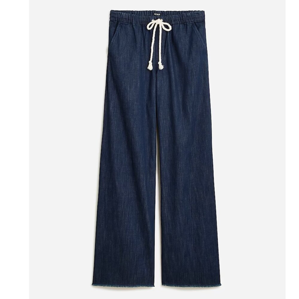 NWT - JCrew Pull-on drapey puddle jean
